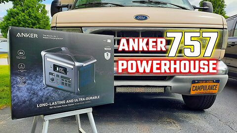 Anker 757 Powerhouse Power Station - BIG Power For Camping And At Home