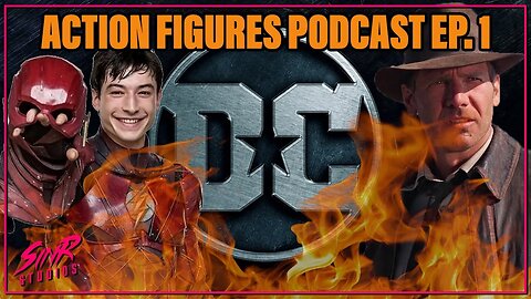 ACTION FIGURES Podcast - Episode 1: DC Burning, Indiana Jones and the End of GenX Icons and more!
