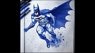 DC Comics Superheroes - Pen AI Generated Artwork