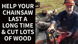 Help Your Chainsaw Last a Long Time & Cut Lots of Wood