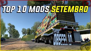 Top 10 MODS ETS2 1.45 SETEMBRO 2022 Só MOD QUALIFICADO