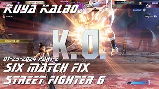 Kuya Kalbo Six Match Fix with Chun Li on Street Fighter 6 as Puyat 01-25-2024 Part 2.