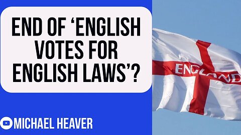 Scottish MPs To BLOCK English Laws?