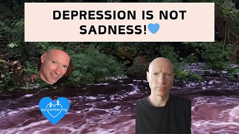 Depression Is Not Sadness! 💙