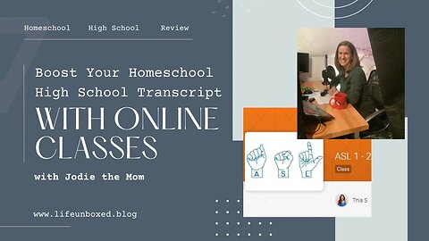 Boost Your Homeschool High School Transcript with Online Classes