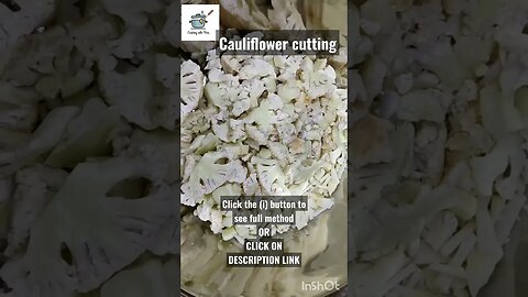 Cauliflower cutting Skill