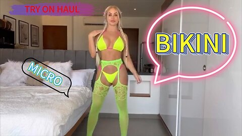 Micro Bikini Try on Haul