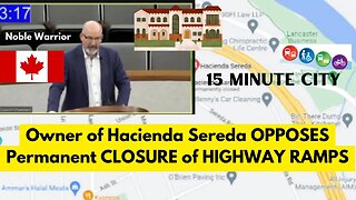 CLOSING Highway Exits for 15 Minute Cities? Shutting down ramps for Sustainability Activism?