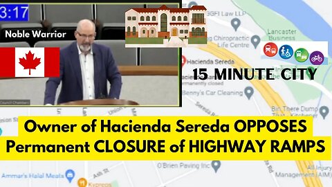 CLOSING Highway Exits for 15 Minute Cities? Shutting down ramps for Sustainability Activism?