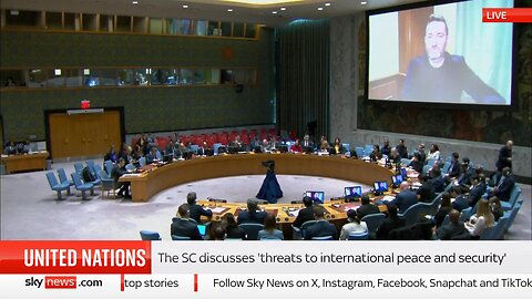 Journalist Steve Sweeney briefs UN Sec.Council on war crimes committed by Kiev regime