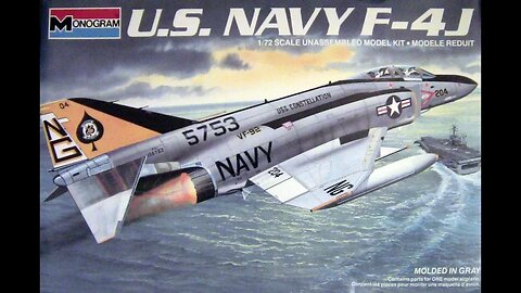 1/72 Monogram F-4J Phantom Review/Preview