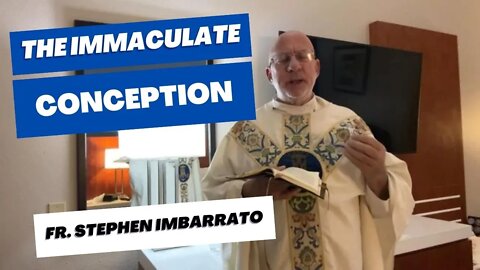 The Feast of the Immaculate Conception - Fr. Imbarrato's Homily - Dec. 8 2022