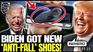 White House STRAPS Mysterious New Shoes To Joe Biden After OnStage COLLAPSE We FOUND Them