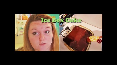 Boston Cream Ice Box Cake *Dog Talk* Mom Life | Family Of 5 |