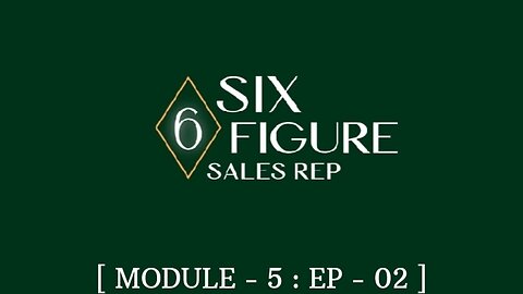 The Power of Silence : (Module -5 : Ep-02) - PAUL DALEY DIGITAL LAUNCHPAD 🚀 SALES REP.