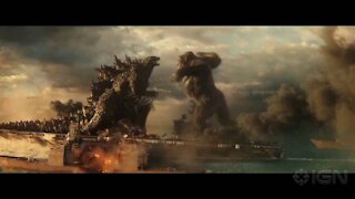#GodzillaVsKong drops an all new Trailer.