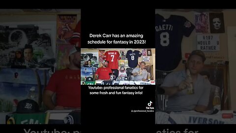 Derek Carr is criminally underrated in 2023! #fantasyfootball #nfl #underdogfantasy #shorts #like