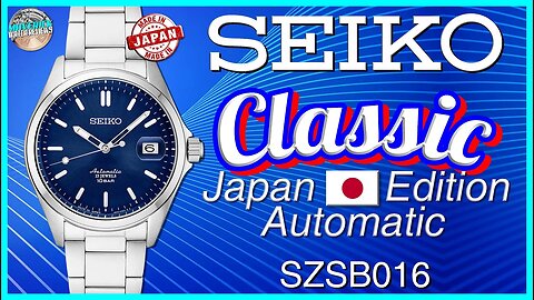 Affordable Datejust? | Seiko Classic Japan Edition 100m Spirit Automatic SZSB016 Unbox & Review