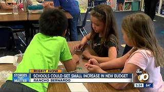 Schools could see small increase in new budget