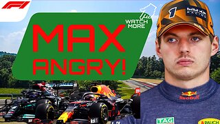 A FRUSTRATED Max Verstappen on Friday at Imola