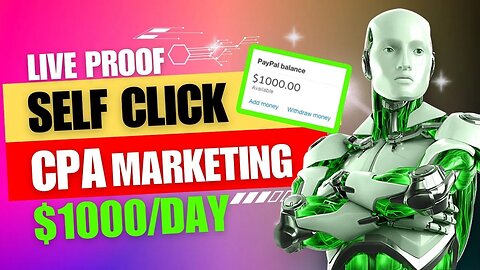 LIVE Proof! SELF CLICKING Trick, Earn $1000 Per Day, CPA Marketing Self Click, CPAGrip