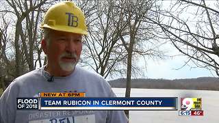 Veterans help with Clermont County flood cleanup