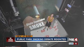 New legislation would ban smoking in local parks