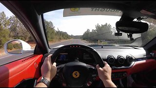 What It's Like To Drive A 730HP Ferrari F12 (POV)
