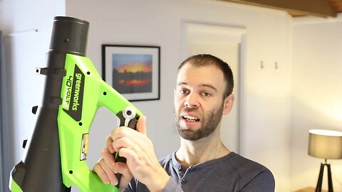 Review of the Greenworks 40v Li Ion Cordless Axial Blower