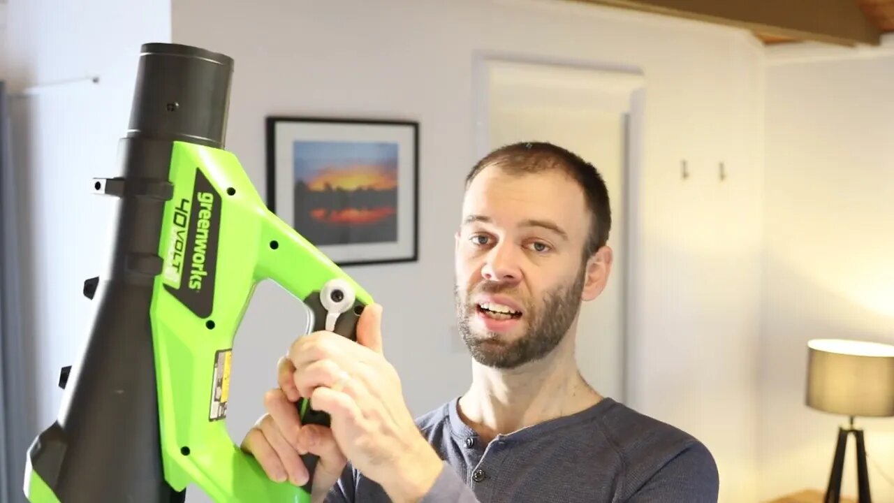 Review Of The Greenworks 40v Li Ion Cordless Axial Blower Review Of The Greenworks 40v Li Ion Cordless Axial Blower