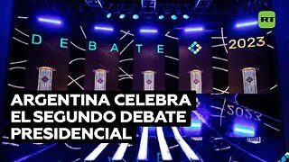 Inicia en Argentina el segundo y último debate de candidatos antes de las elecciones presidenciales