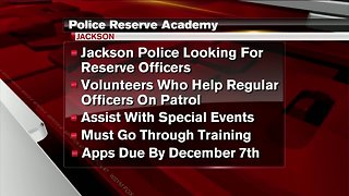 Jackson police looking for some volunteer help