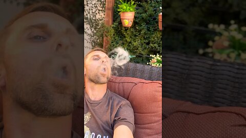 Blowing Smoke…Rings 💨💍 #cigar #cigars #stupid