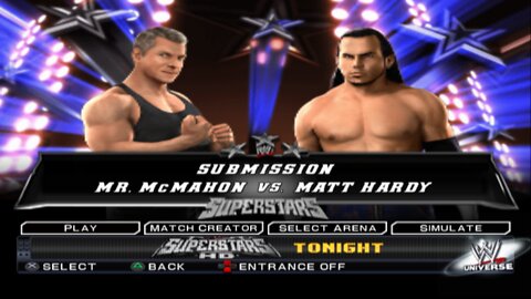 WWE SmackDown vs Raw 2011 Mr. McMahon vs Matt Hardy