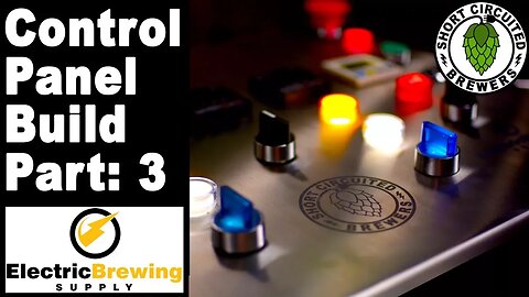 Electric Brewing Supply Control Panel Build - Wiring The Control Panel Door