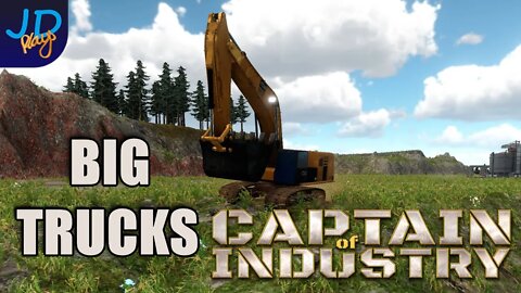 I like big trucks and I can not lie 🚛 Ep11 🚜 Captain of Industry 👷 Lets Play, Walkthrough, Tutorial