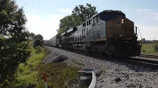 CSX M331 Manifest Mixed Freight Train from Creston, Ohio September 23, 2023