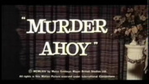 MURDER AHOY! (1964) colorized
