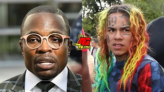 Bling Bishop Lamor Whitehead Defends Tekashi69 Outside Court in Old Interview