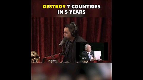 Joe Rogan deep state plans to take out 7 Muslim nations with receipts