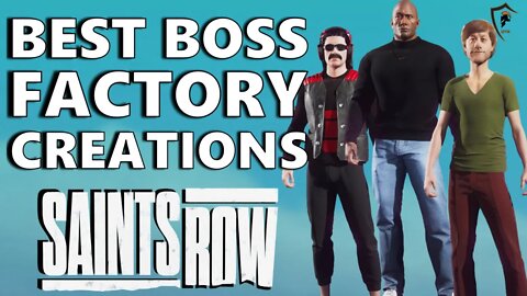 Saints Row Boss Factory - Best Character Creations So Far