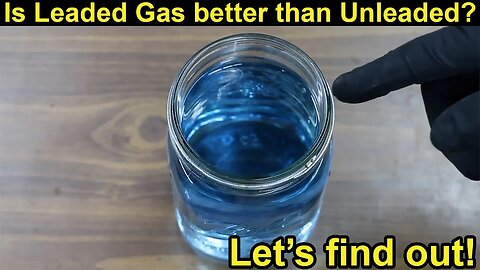 Is Leaded Fuel better than Unleaded? Let's find out!