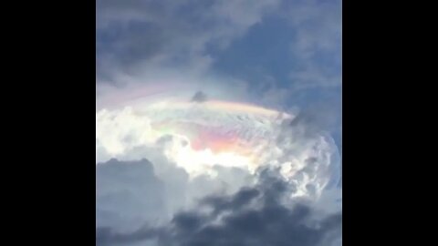 UFO Sighting 🛸 COSTA RICA 🇨🇷 Rainbow Plasma Force Field 🌈 Galactics the Motherships have Arrived!🛸