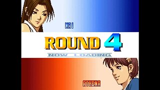The King of Fighters 99 PS1 Mai Athena Terry Andy 21/05/23