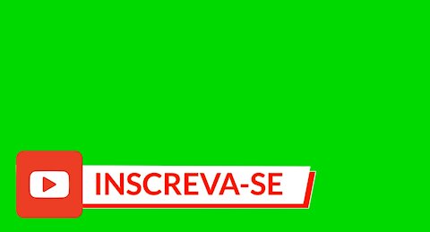 CARD INSCREVA-SE GREEN SCREEN - CHROMA KEY