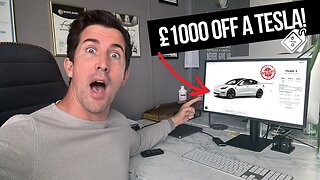 £1000 off a new Tesla?? HERE'S HOW its possible!