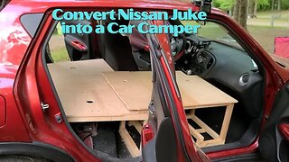 Convert a Nissan Juke into a Car Camper