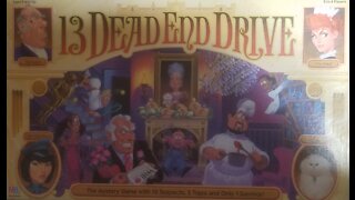 13 Dead End Drive Board Game (1993, Milton Bradley) -- What's Inside
