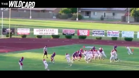 Blind Football Player Scores Two Touchdowns In The Same Game