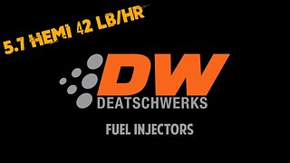 Deatschwerks 42 lb/hr 5.7 Hemi Injectors - What Do You Get?